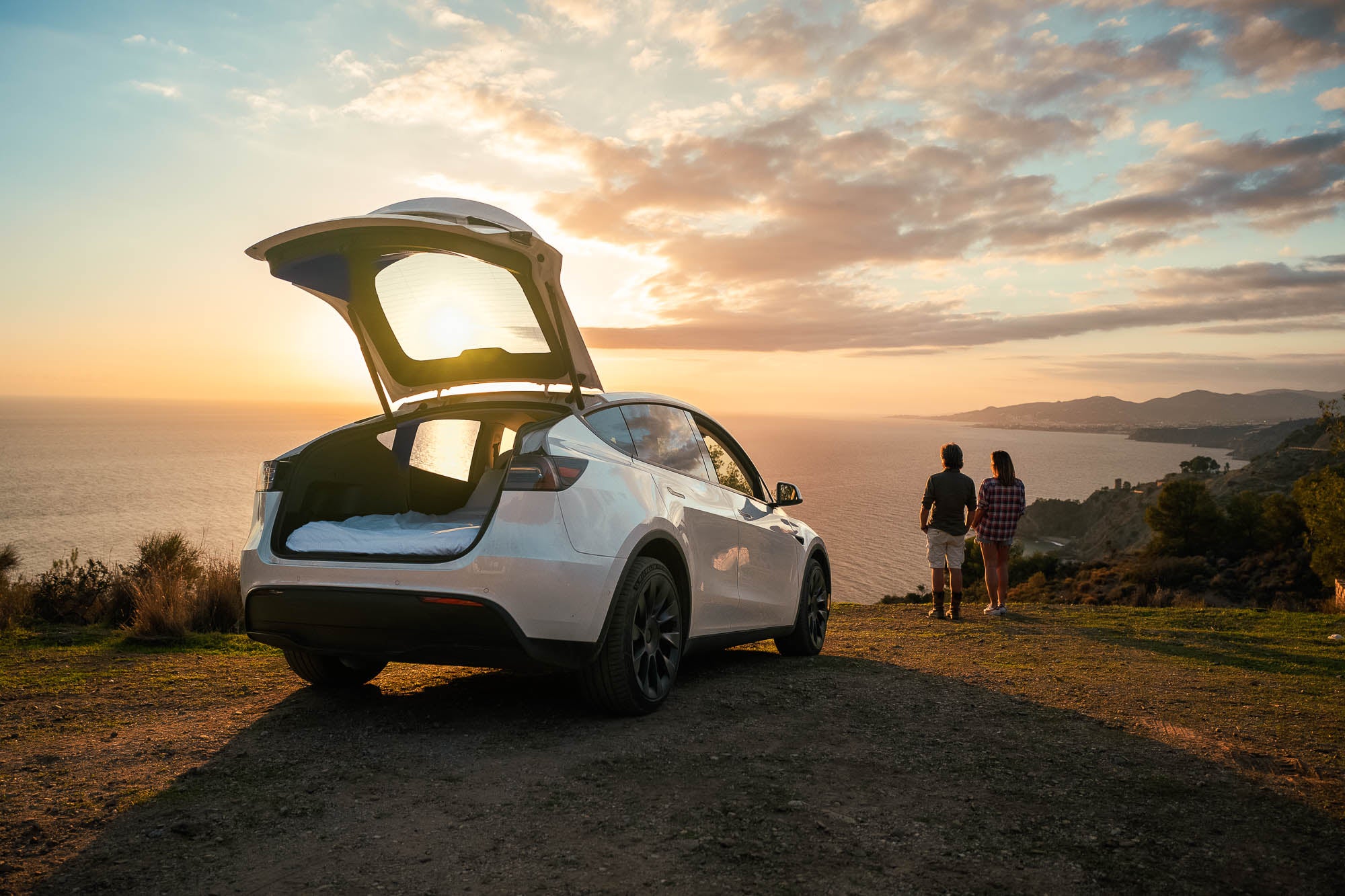 Snuuzu Camping Matratze für das Tesla Model Y