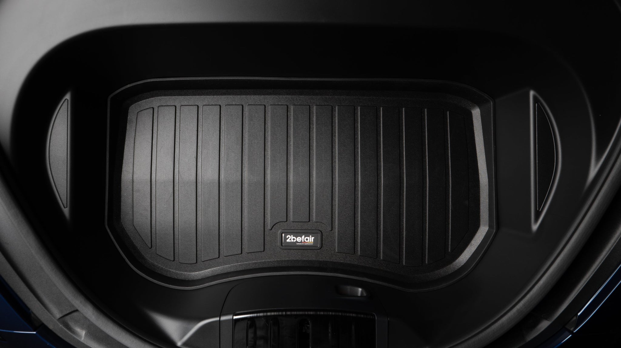 2befair premium rubber mat frunk (trunk front) for the Tesla Model 3