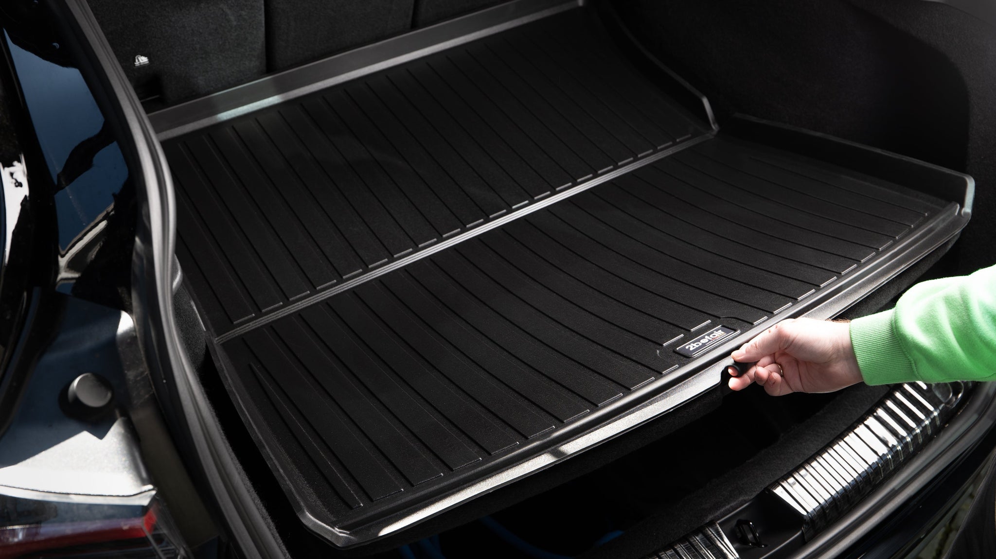 2befair all -weather mat trunk for the Tesla Model Y