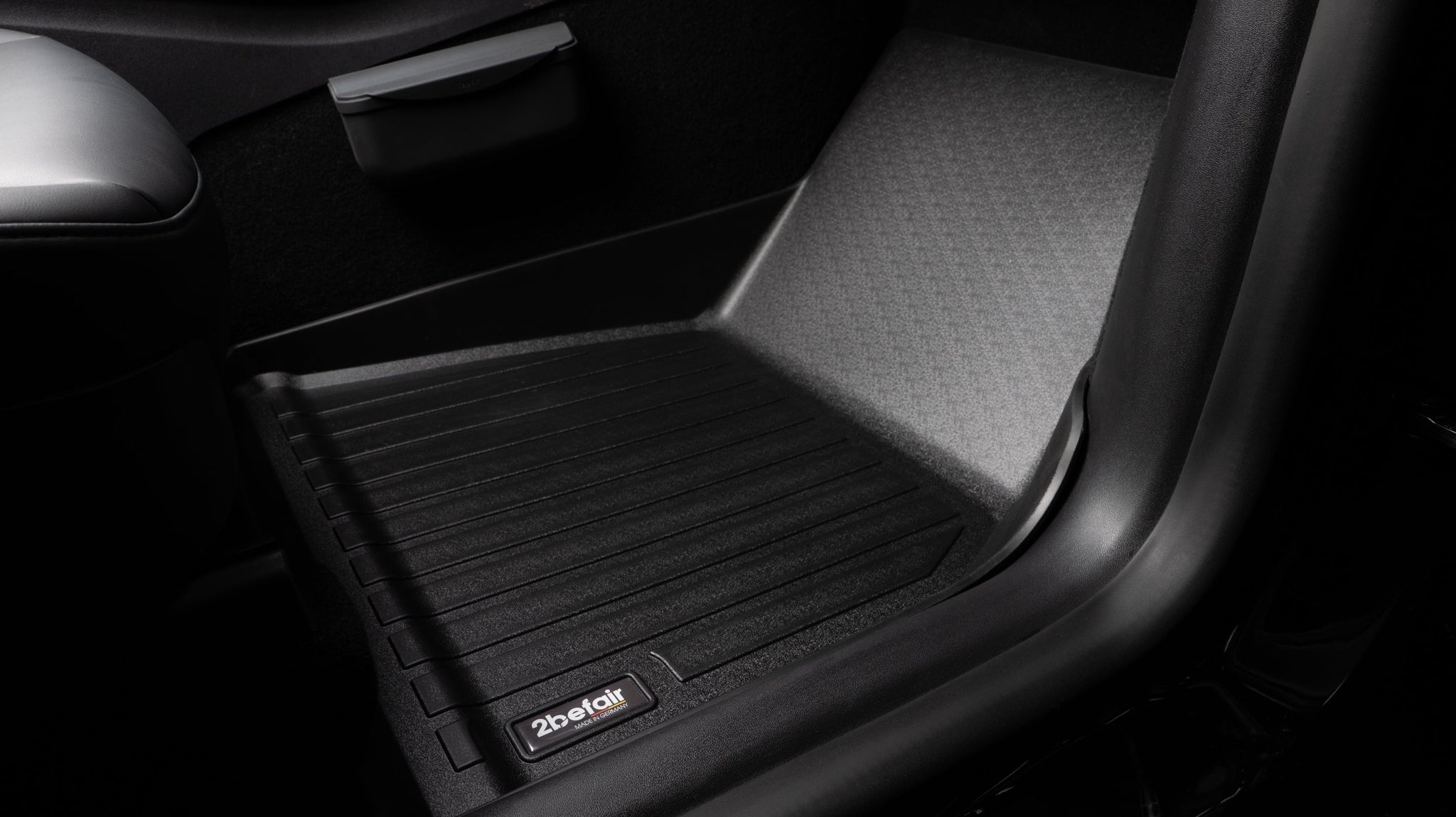 2befair rubber mats set interior for the Tesla Model Y