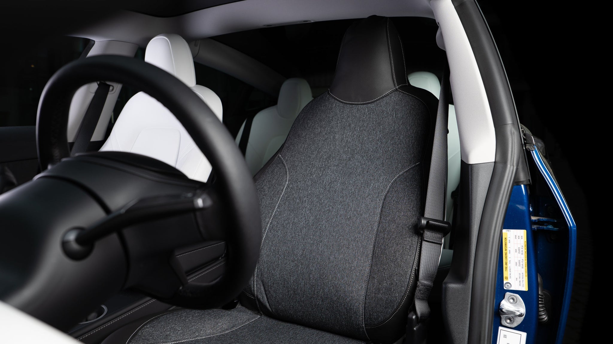Upgrade Tesla Modell y Modell 3 Smart Cooling Autos itz kissen für den  Sommer fahren atmungsaktiven Sitz bezug mit 10 Lüftern 15s abkühlen -  AliExpress