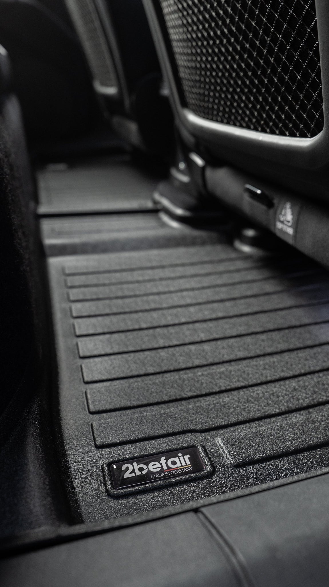 2befair rubber mats set interior for the Audi Q4 e-tron