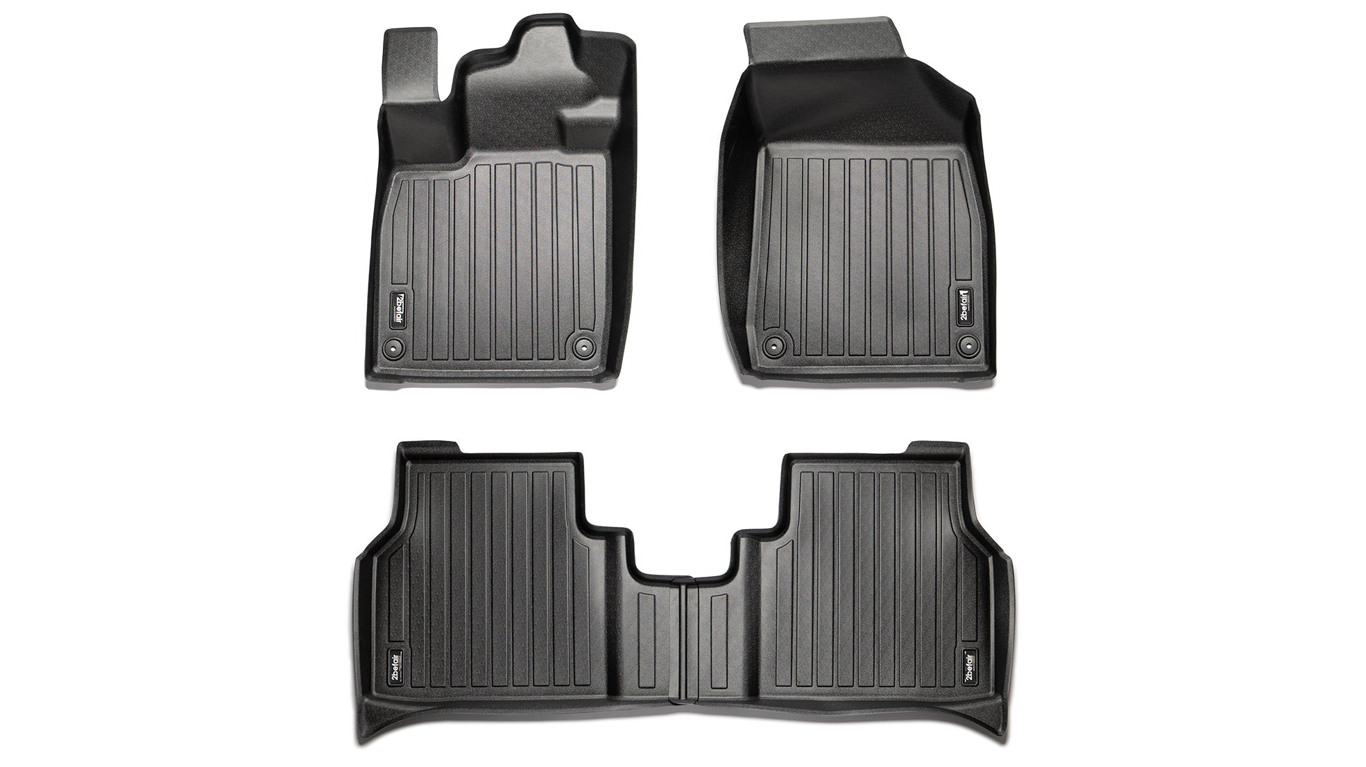 2befair rubber mats set interior for the Audi Q4 e-tron