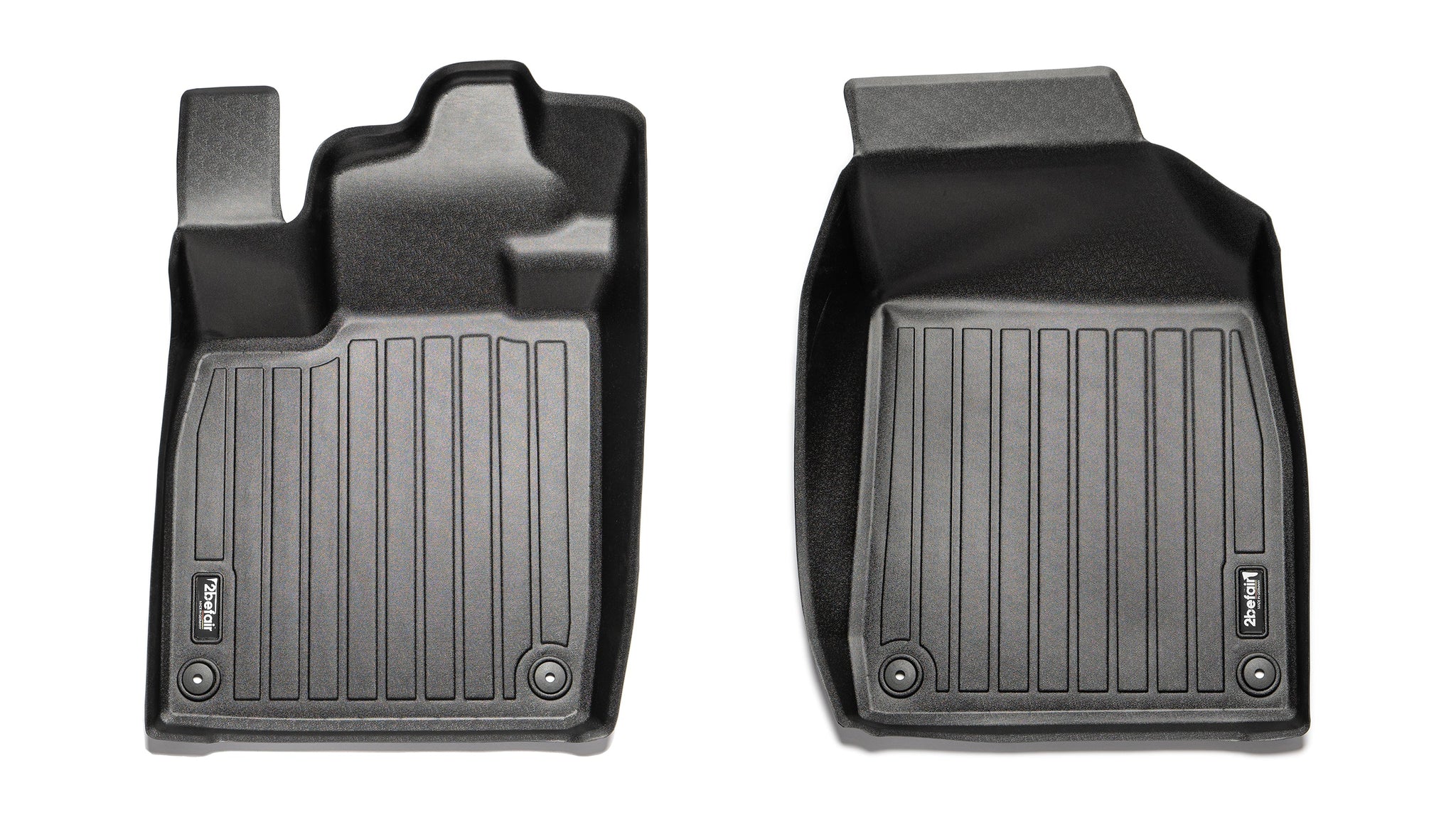 2befair rubber mats footwell at the front for the Audi Q4 e-tron