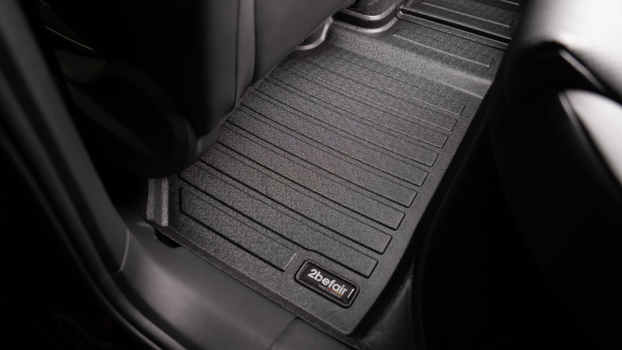 2befair rubber attachment footwell at the back for the Skoda Enyaq