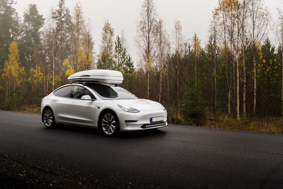 Aero Dachbox 425l für alle Tesla Modelle