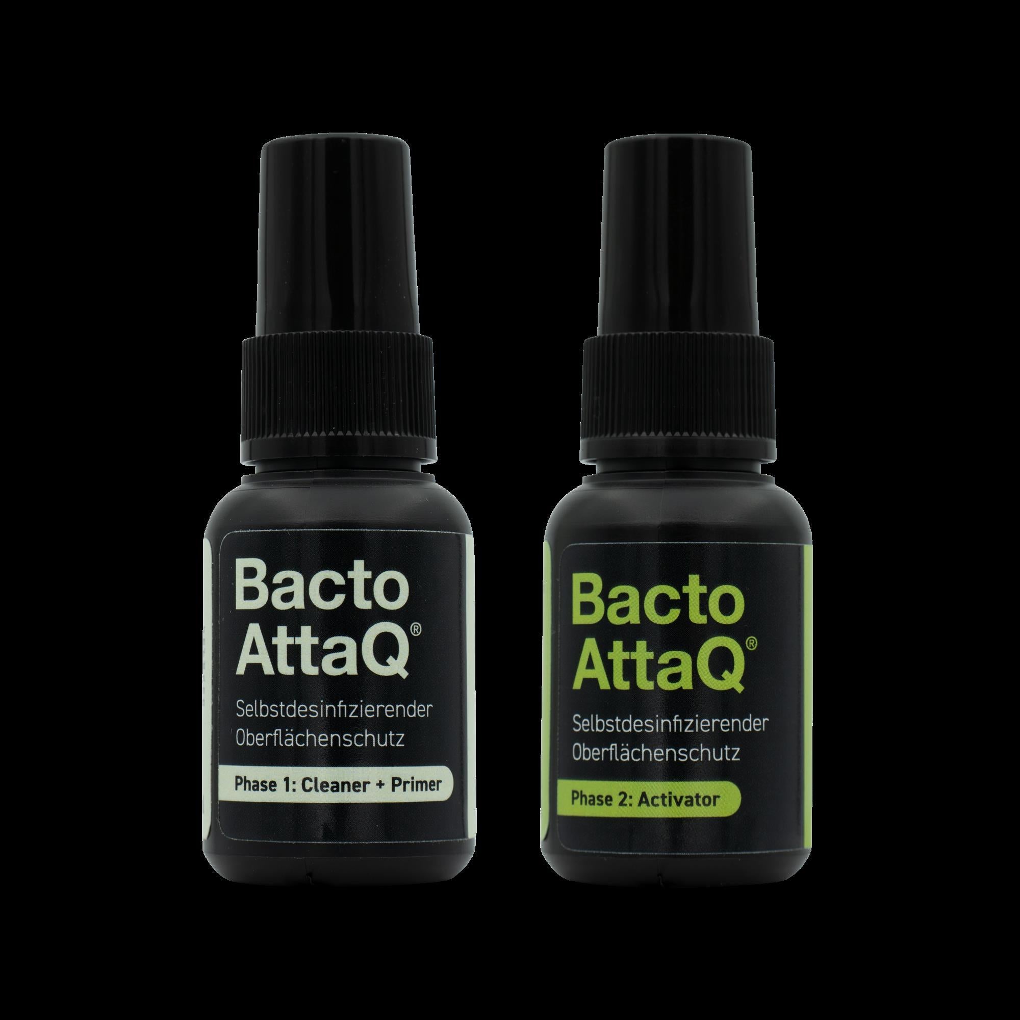 BACTOATATTAQ self -disinfectant surface protection