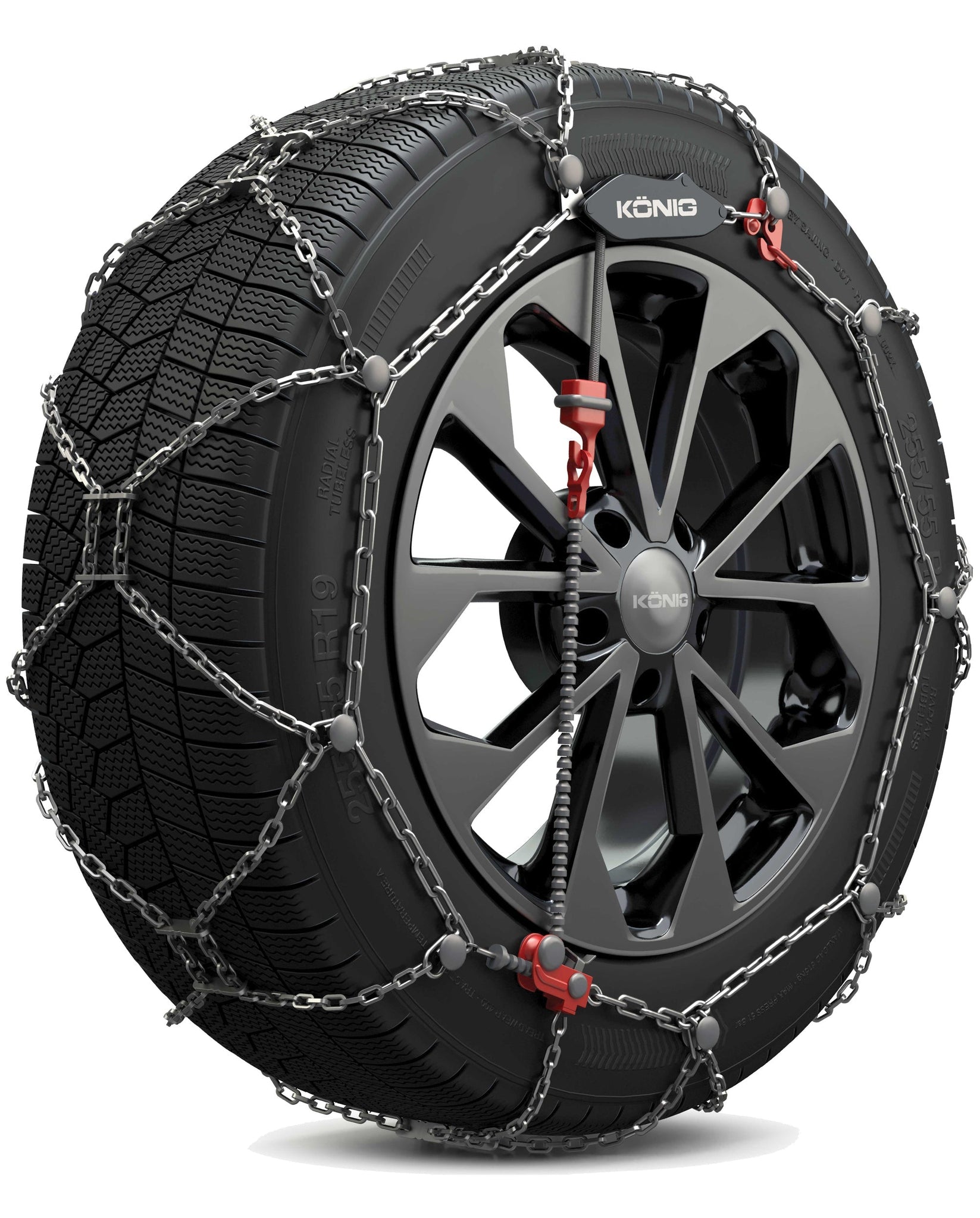 Snow chains for the Tesla Model Y