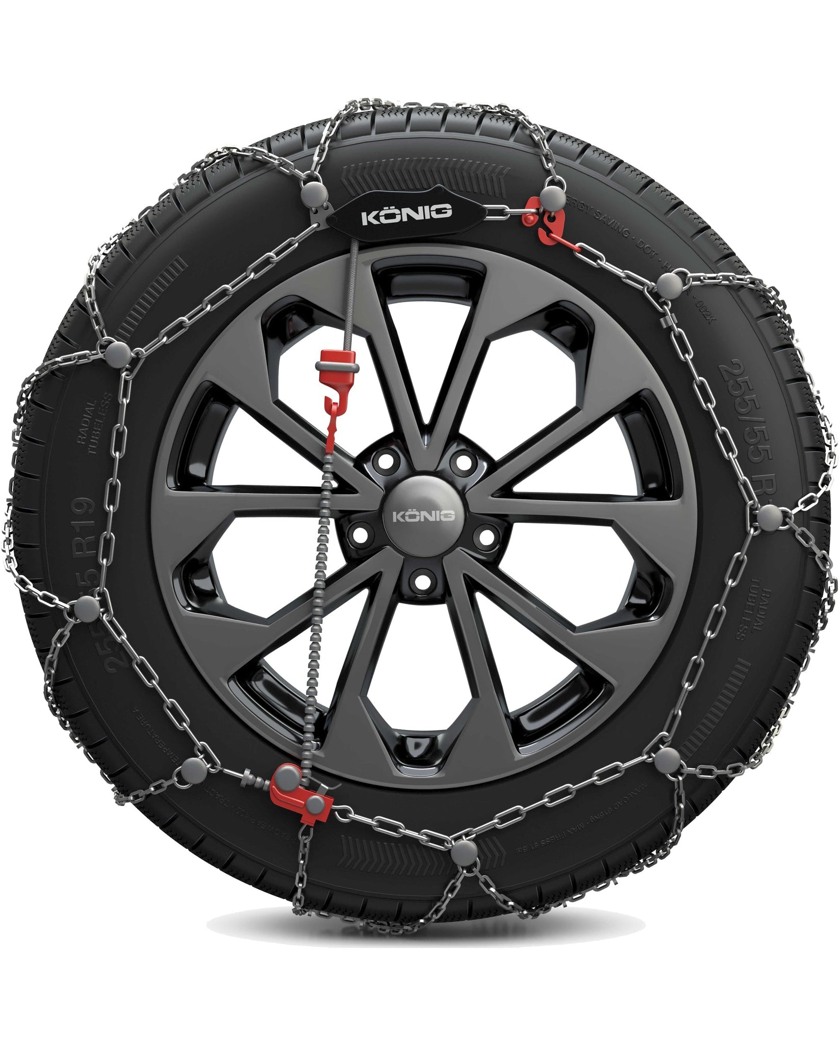 Snow chains for the Tesla Model Y