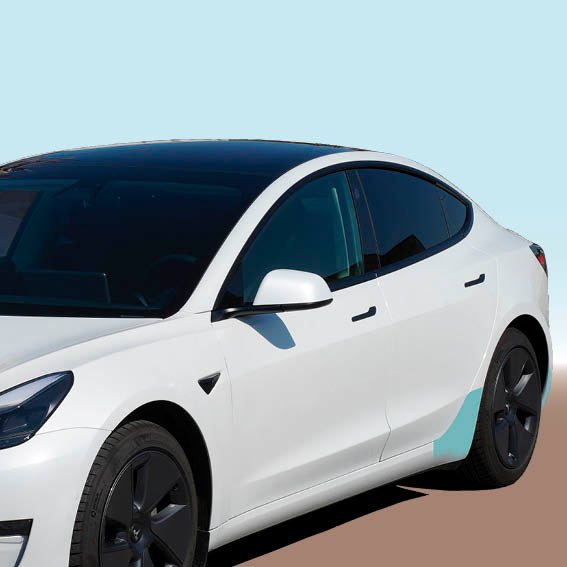 Schutzfolien Sidekit für das Tesla Model 3